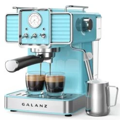 Galanz Retro Blue Espresso Machine 8 Galanz Retro Blue Espresso Machine -Whirlpool Sales Store 332008914 MainImage 001 l