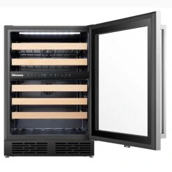 Hisense 46-Bottle Stainless Steel 4.9-ft³ Wine Cooler -Whirlpool Sales Store 38525022b L