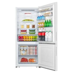 Hisense 28-in White 14.7-cu Ft Bottom-Freezer Refrigeretor -Whirlpool Sales Store 38525025b L