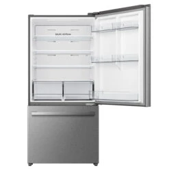 Hisense 33-in Stainless Steel 22.3-ft³ Bottom-Freezer Refrigerator -Whirlpool Sales Store 38525026b L