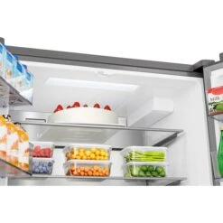 Hisense 36-in Stainless Steel 22.4-ft³ French Door Refrigerator With External Water Dispenser -Whirlpool Sales Store 38525028e L