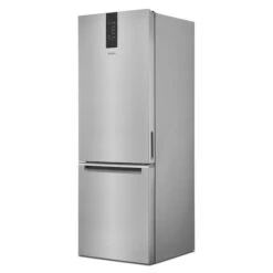 Whirlpool 24-in Wide Steel 12.7-cu Ft Bottom-Freezer Refrigerator - Smudge-Resistant Stainless Finish -Whirlpool Sales Store 38775014b L